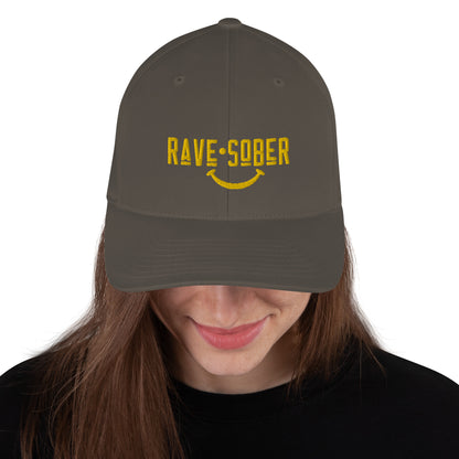 Rave Sober - Fitted Hat