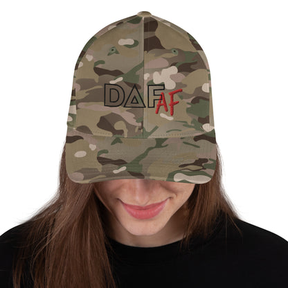 Drug & Alcohol Free (DAF) as F*%k - Fitted Hat