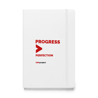 Progress is Greater Than Perfection - Hardcover Lined Journal